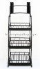 Cosmetic Store Retail Gondola Shelving 3-Tier Nail Polish Display Shelf