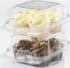 OPS disposable thermoforming Cupcake & Muffin Containers