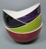 two tone/color/layer double injection plastic salad bowl