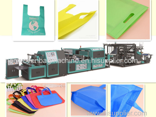 New Automatic Non Woven Handle Bag Making Machine