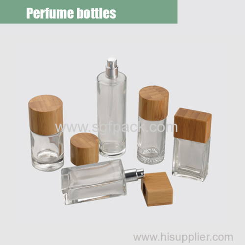 Glass perfume bottle overview