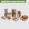 Wooden box for bottles/jars overview