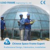 Waterproof Light Framing Glass Roof Construction