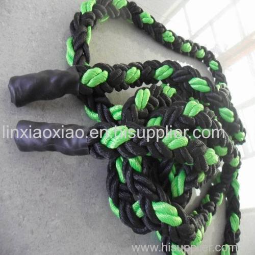 8 Strand PP Rope Black and Green