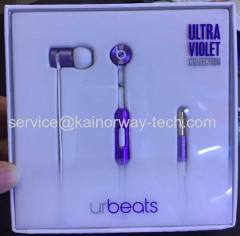 2017 Version Beats UrBeats Earphones Headsets With In-Line Mic Ultra Violet Collection
