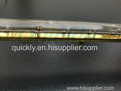 Single tube golden portable quartz heaters