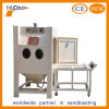 Turntable sand blasting machine