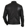 LEATHER MEN FASHION JACKET