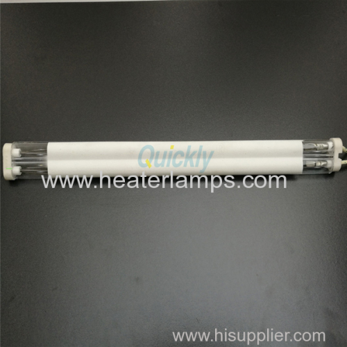 NIR heating lamps for finishing machine