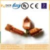 copper clad high tensile strength ground rod fittings