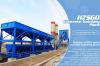 Concrete Batching Plant - 60M3/H Twin Shaft Mixer Belt Conveyor Fixed Ready mixing station