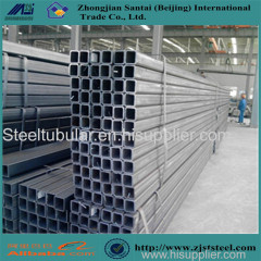Scaffolding Construction ERW square hollow structural steel pipe price