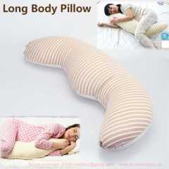 Sandexica Comfortable Multi-Function Maternity Pillow Micro-Beads Pillow Pregnancy Pillow Long Body Pillow