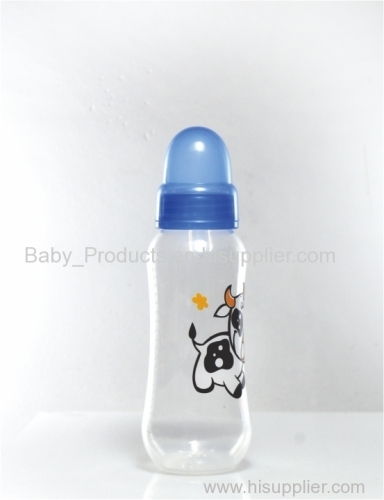 Standard Neck 4 Ounces Plastic Feeding Bottles for Newborn Baby