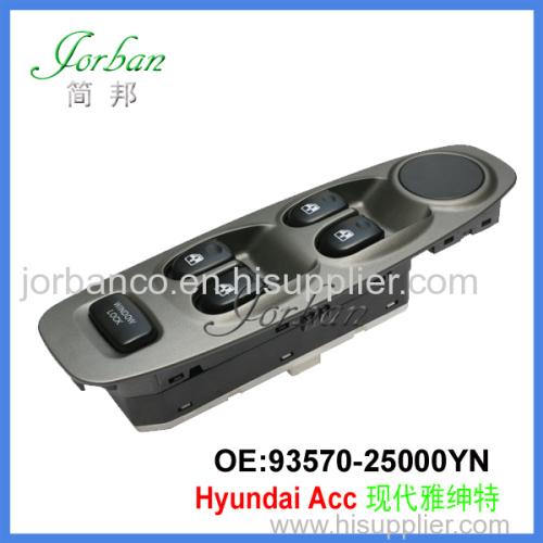 hyundai accent main power window switch 93570-25000YN