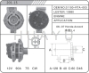 HONDA ACCORD ALTERNATOR MOTOR 12V