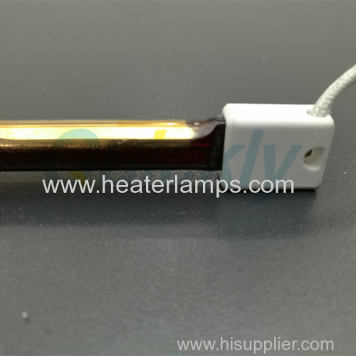 ruby infrared lamps with semi gold coating