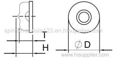 Circular Bubble Level Vial for Base or Electronics