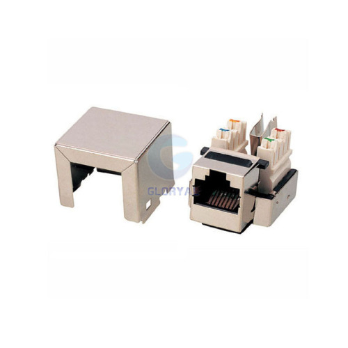 Cat5e rj45 STP type keystone jack