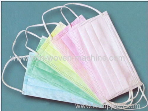 Nonwoven Disposable Surgical face mask making machine