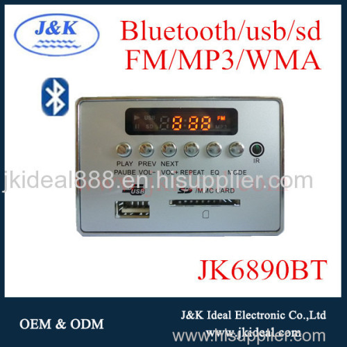 High quality fm usb bluetooth mp3 player circuit