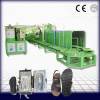 Double color machinery for shoe production