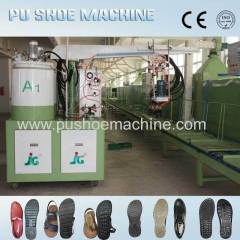 leather shoe making machine