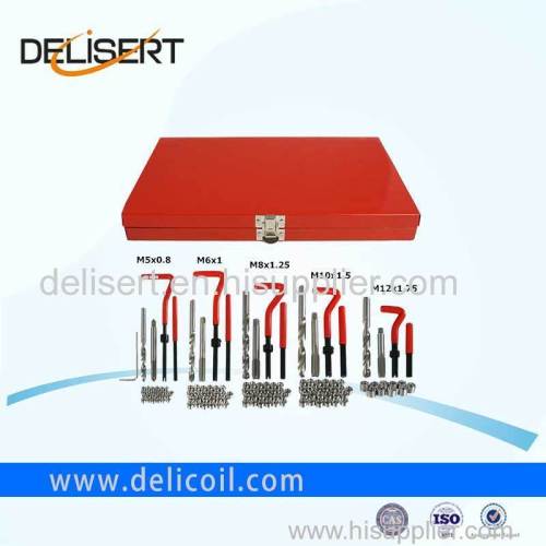 Tool kit | threaded coil insert repair tool kit 131pcs thread repair tool kit M5-M12