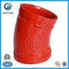 Grooved Pipe Fittings 22.5 Degree Elbow