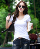 Casual t-Shirt short basic tunic blouse tops