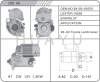 AUTO STARTER MOTOR FOR TOYOTA 2F 16828