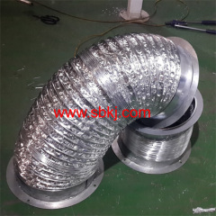 HVAC aluminum flexible ducting machine