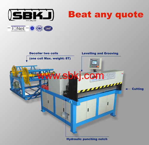 rectangular duct forming machine manufacturer