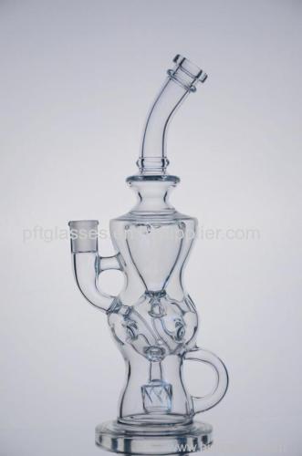 FTK perfect vortex fab egg Glass Recycler Glass concentrated oil rigs Glass oil dabbers Glass bongs