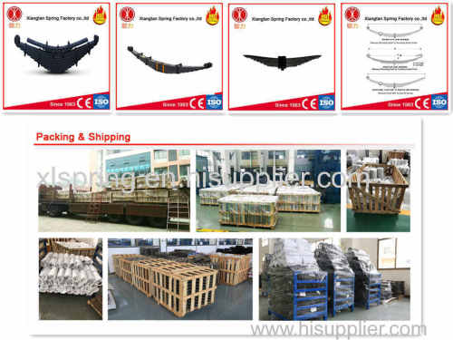 High performance industrial locomotive parabolic leaf spring