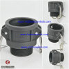 PP Cam Lock Coupling Quick Release Adapter fittings