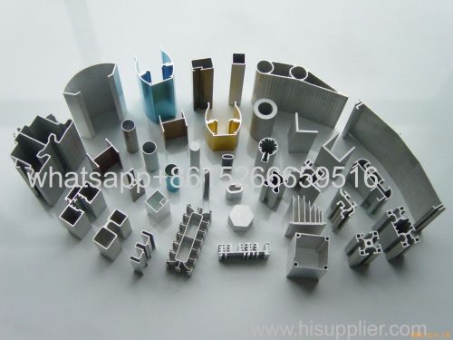 Customized Shapes and Anodized Aluminum Profile for Building Materials