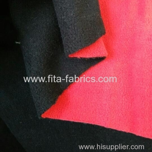 Poly Twill Bonded Fleece Softshell Fabric