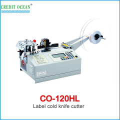 CREDIT OCEAN high speed woven label cutting machine