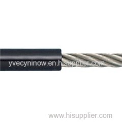 Black PVC Coated Steel Cables
