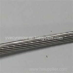 AISI 304 3/16 Stainless Steel Wire Cables For Deckrail 1X37