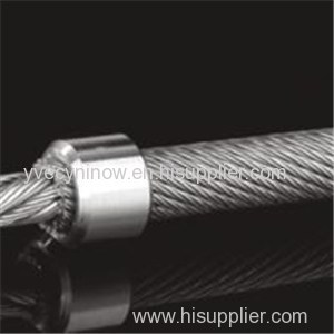 AISI304 1X7 Stainless Steel Compacted Wire Ropes
