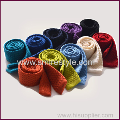Wool and Acrylic Mixed Skinny Knitted Tie