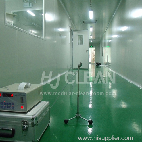 Semiconductor industry modular cleanroom system