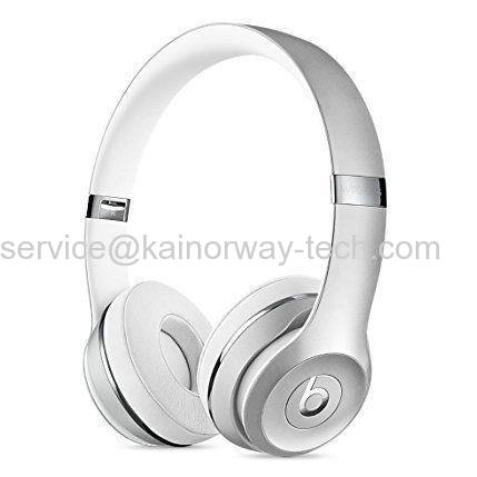 Apple Beats By Dr.Dre Solo3 Bluetooth Wireless Portable On-Ear Headphones With Mic Silver
