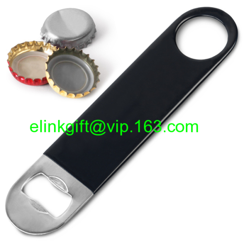 wholesale stainless steel vinyl coated beer bottle opener