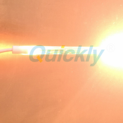 quartz clear Infrared halogen lamps