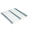 Steel wire mesh decking for pallet racking system