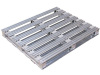 Steel pallet for packing storage more durable than wood pallet