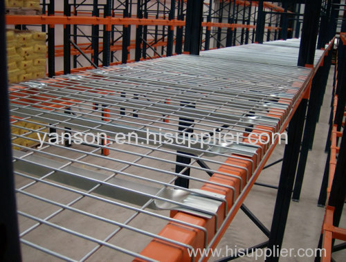 Zinc plate wire mesh decking pallet rack decking shelving